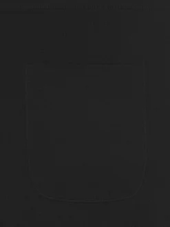 Black cashmere and silk leisure trousers