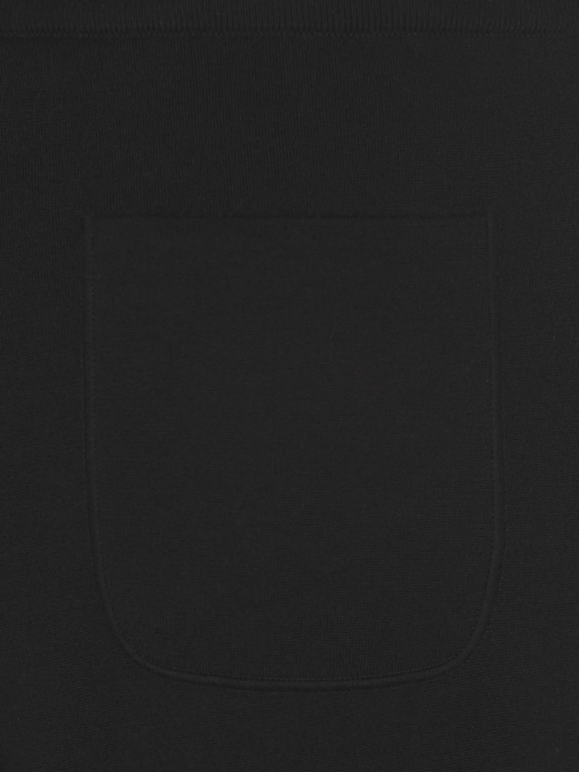 Black cashmere and silk leisure trousers