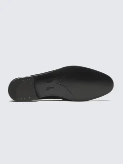 Black nubuck Appia penny loafer