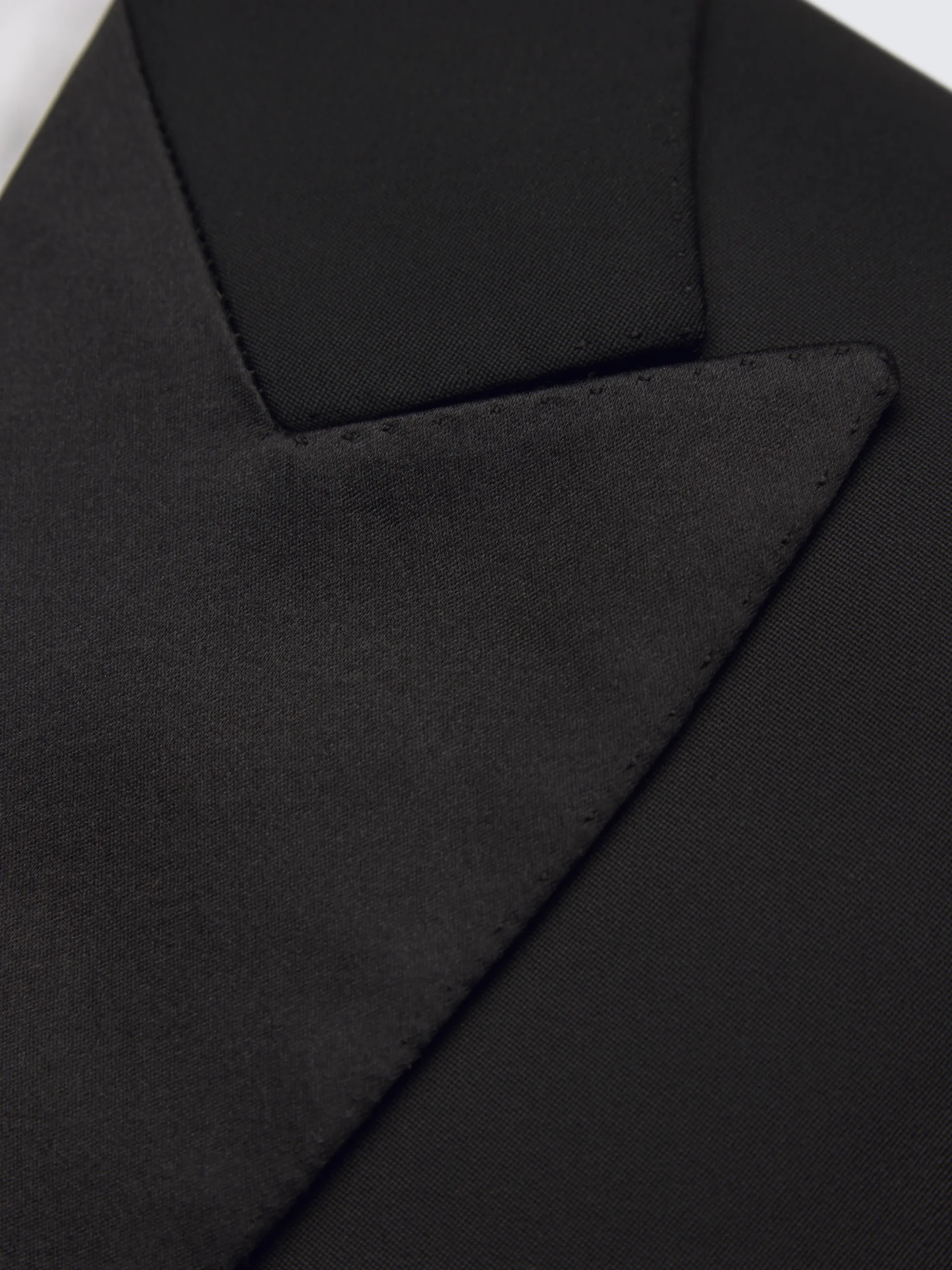 Black responsible wool Livia coat