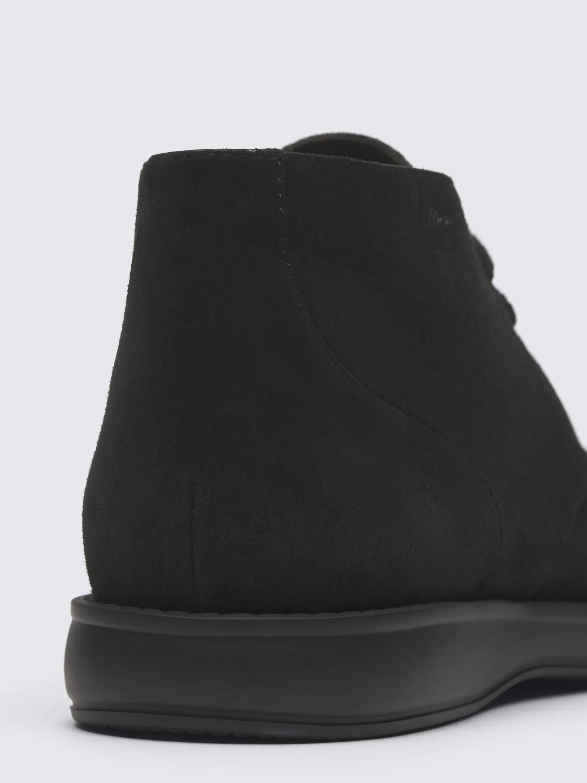 Black suede Journey desert boots