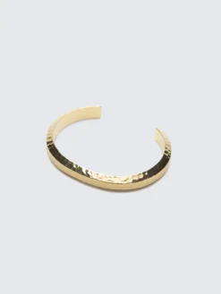 Bronze hammered bracelet