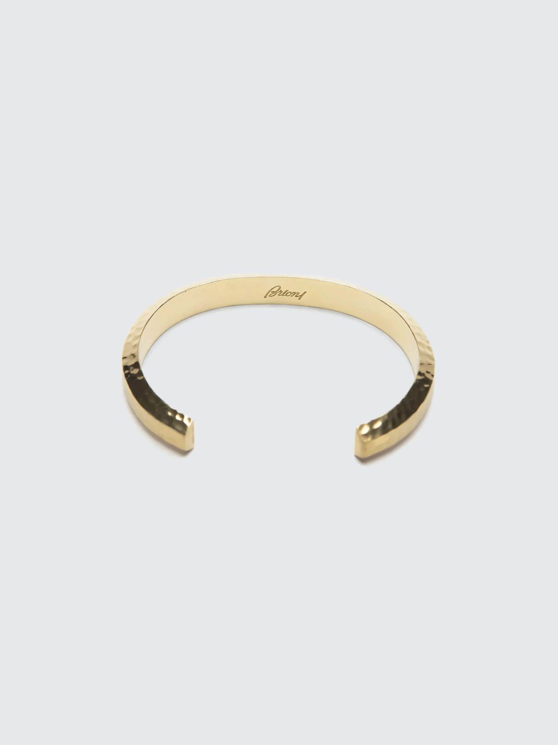 Bronze hammered bracelet