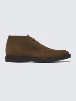 Brown suede Journey desert boots