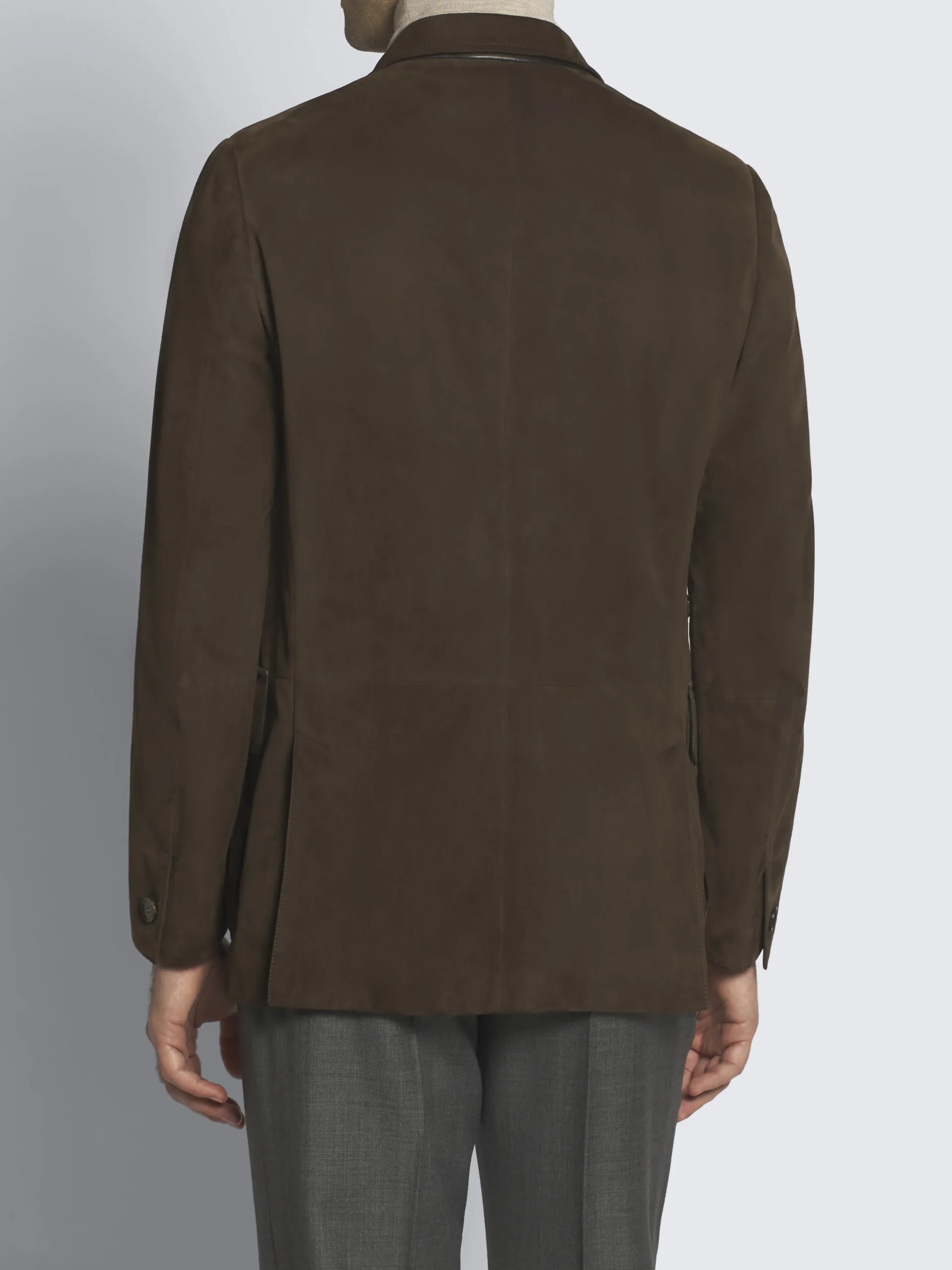 Brown suede Travel jacket