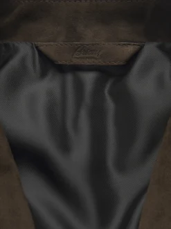 Brown suede Travel jacket