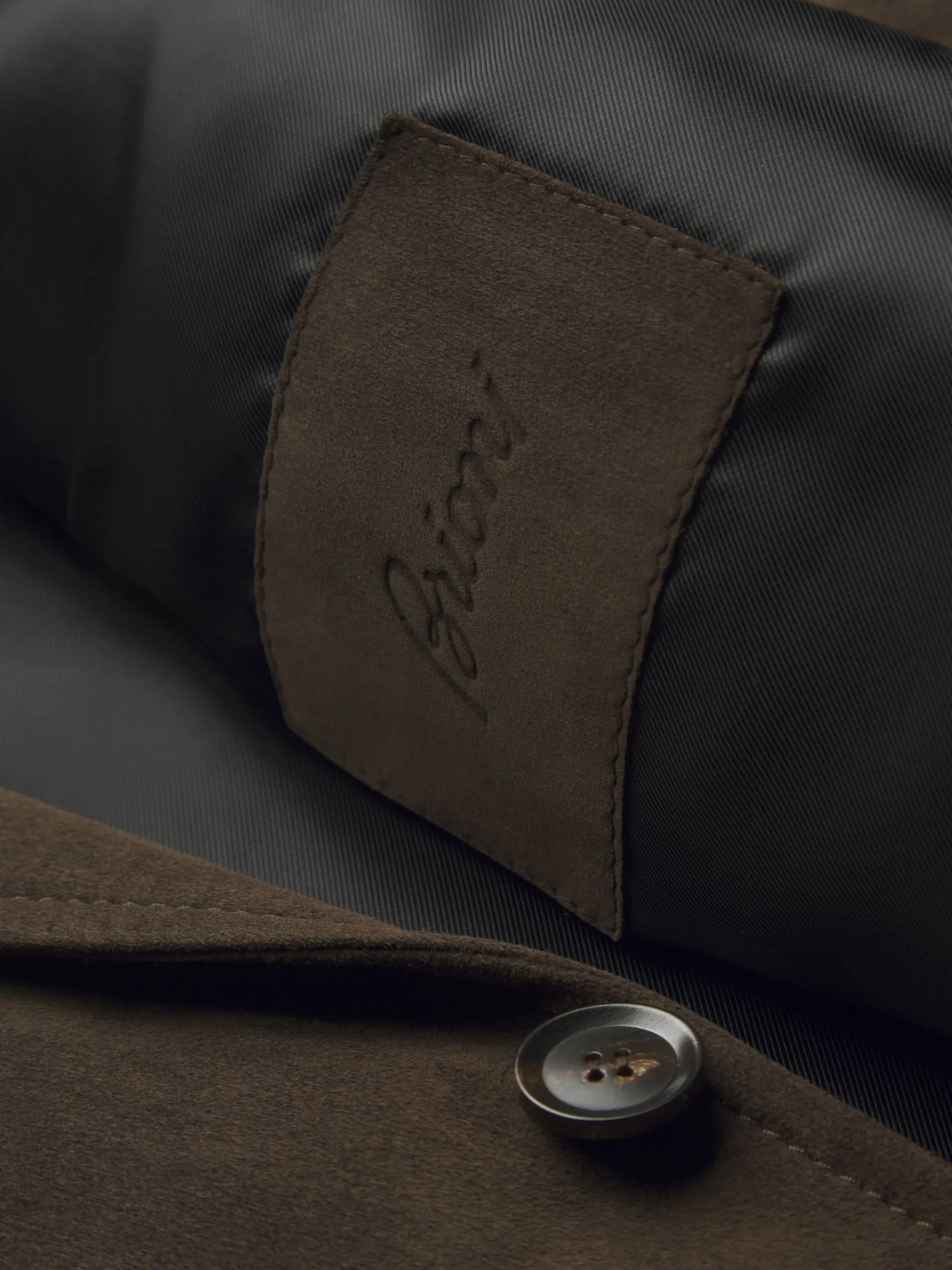 Brown suede Travel jacket