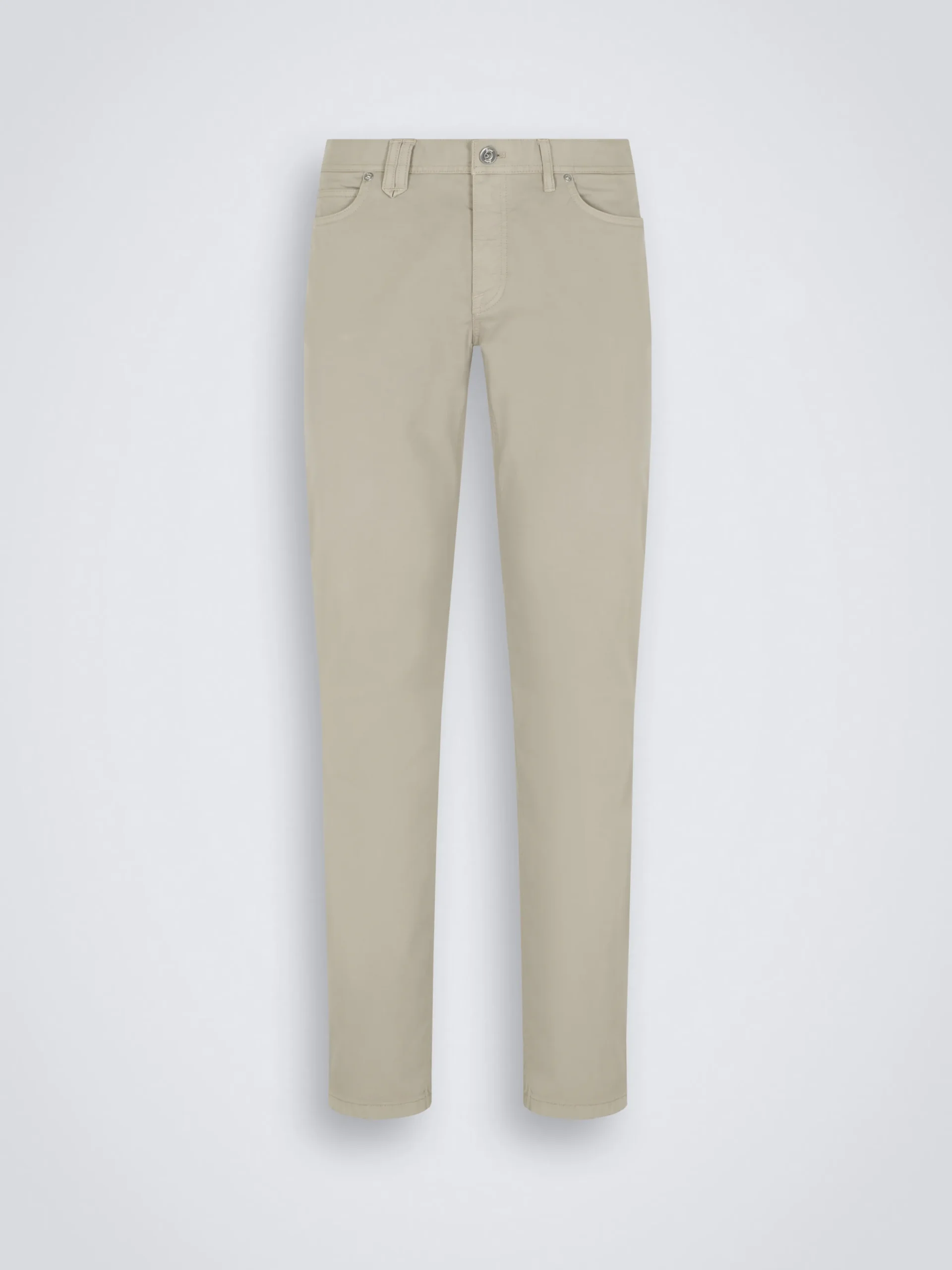 Essential beige organic stretch cotton Meribel jeans