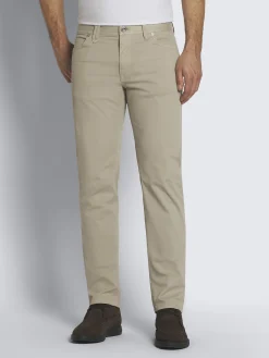 Essential beige organic stretch cotton Meribel jeans