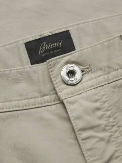 Essential beige organic stretch cotton Meribel jeans
