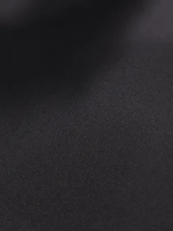 Essential black silk tie