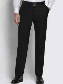 Essential black Super 160's wool Brunico suit