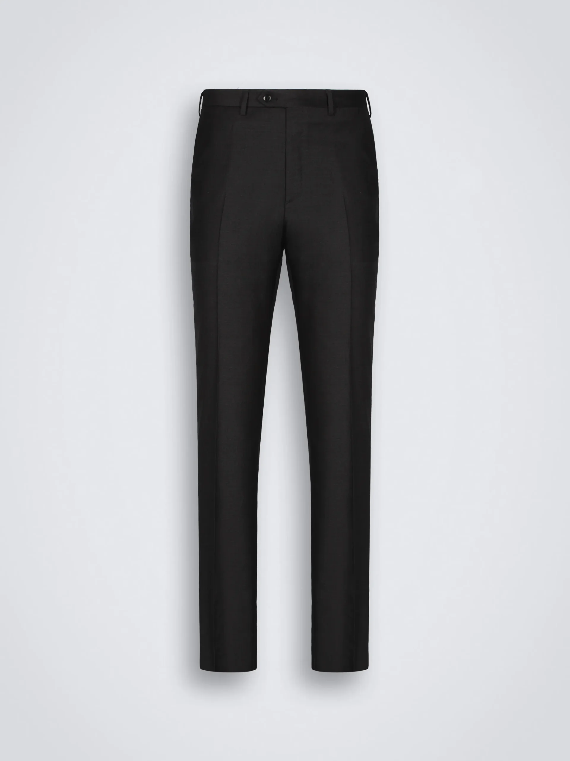 Essential charcoal grey Super 130's wool Tigullio trousers
