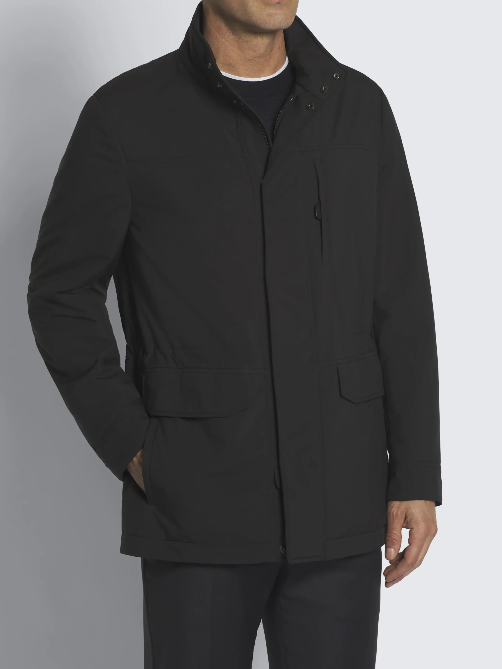 Essential midnight blue Performa field jacket