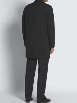 Essential midnight blue Performa car coat