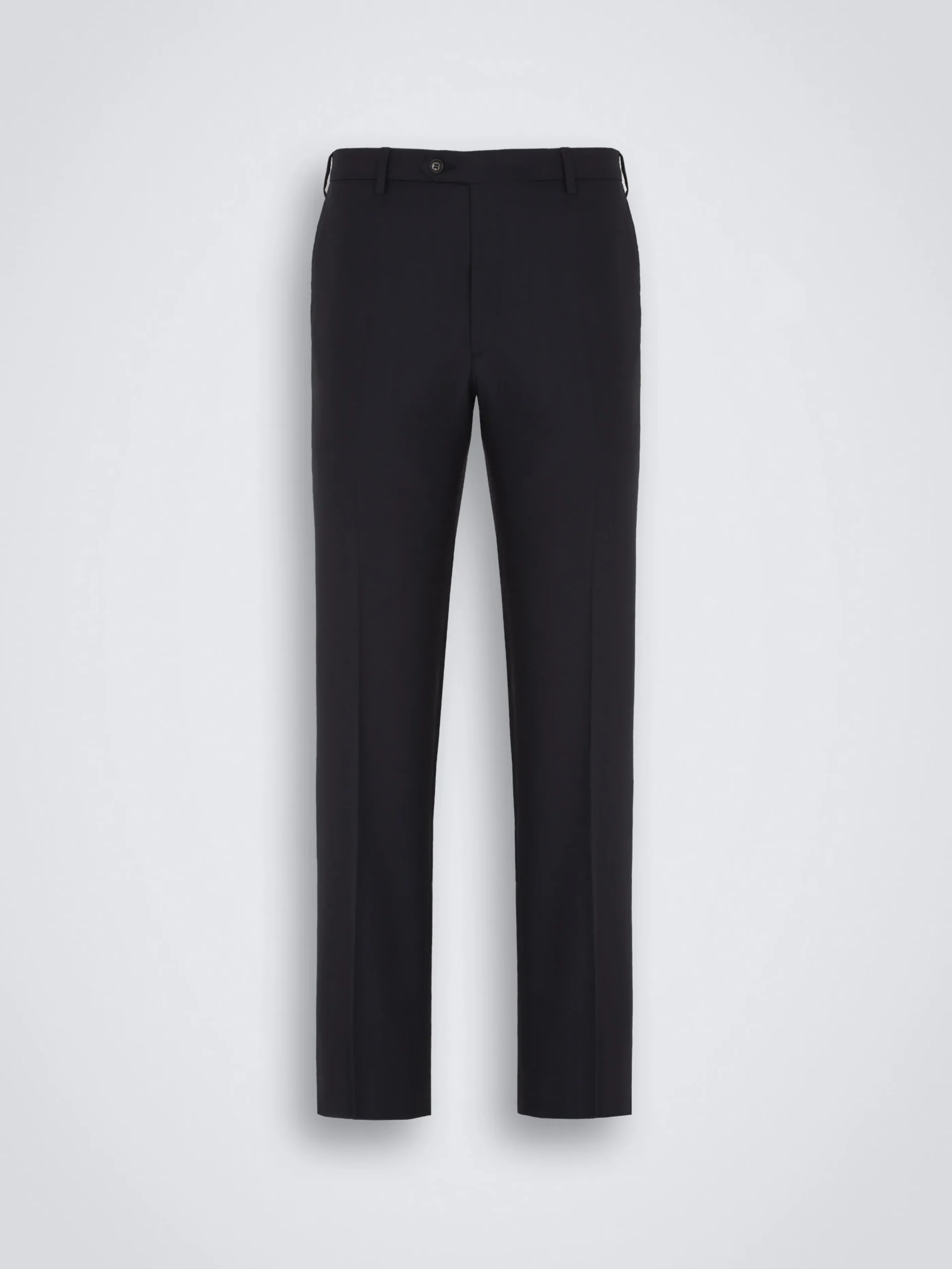 Essential midnight blue Super 130's wool Tigullio trousers