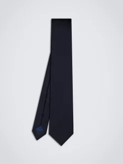 Essential midnight blue Super 160's wool gabardine Brunico suit