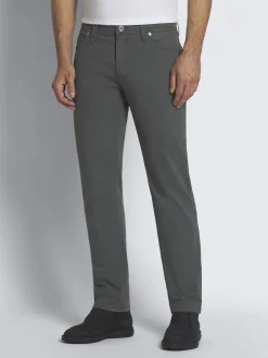Essential petroleum blue organic stretch cotton Meribel jeans
