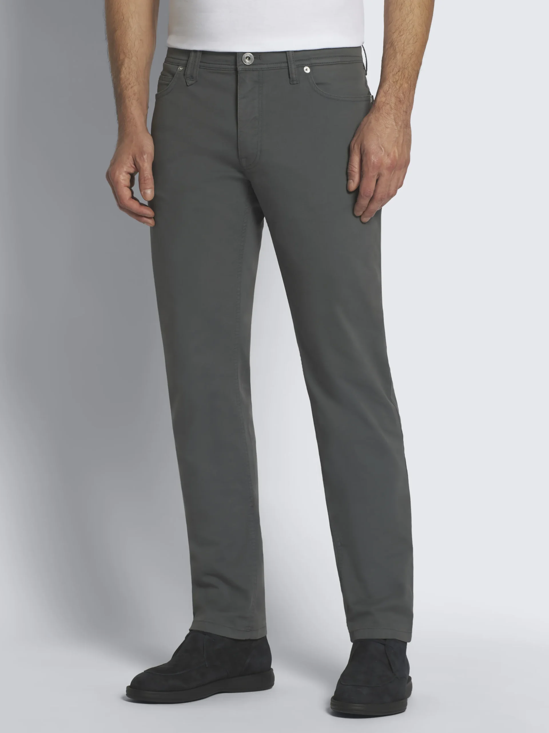Essential petroleum blue organic stretch cotton Meribel jeans