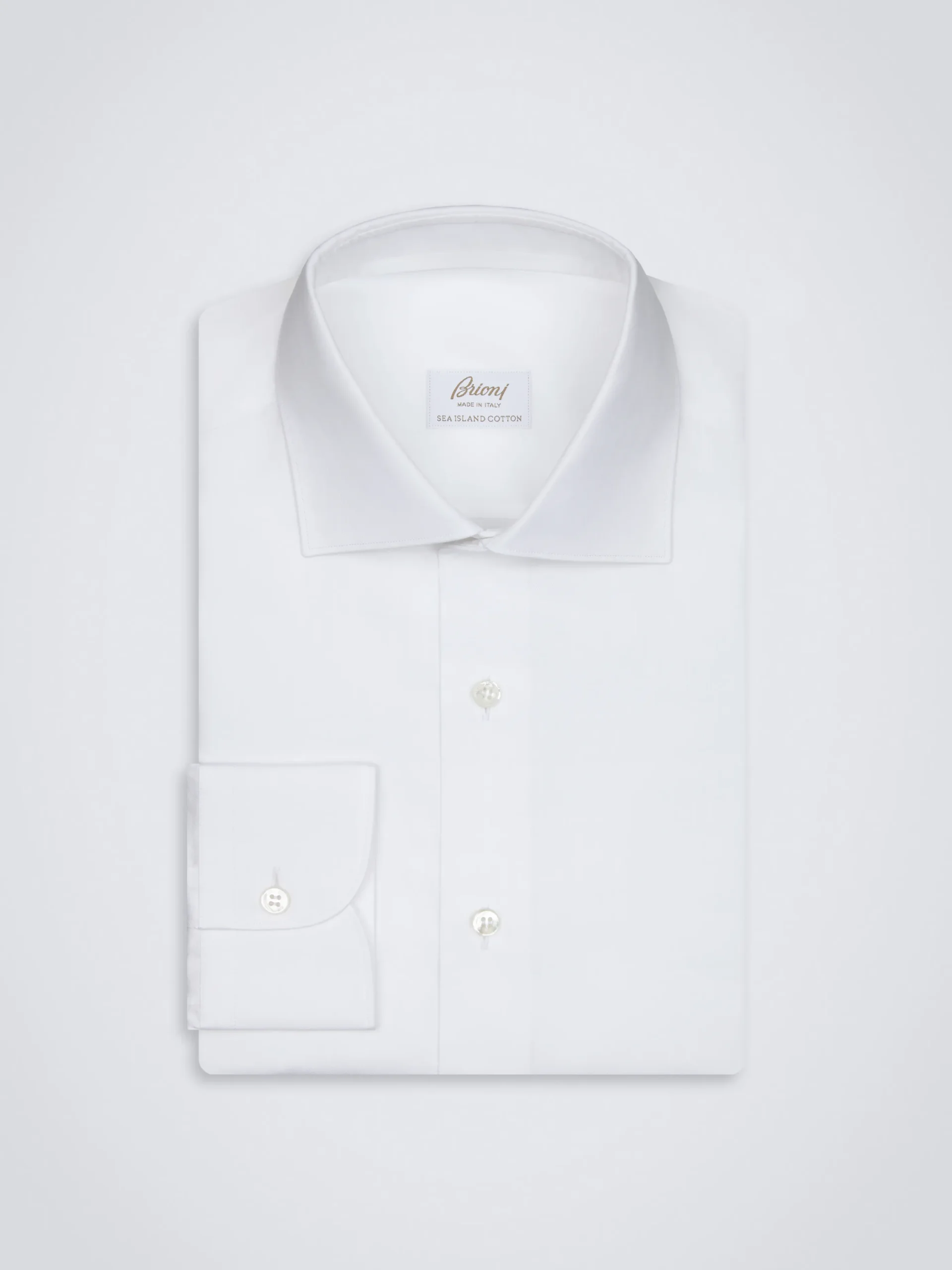 Essential white Sea Island cotton formal shirt