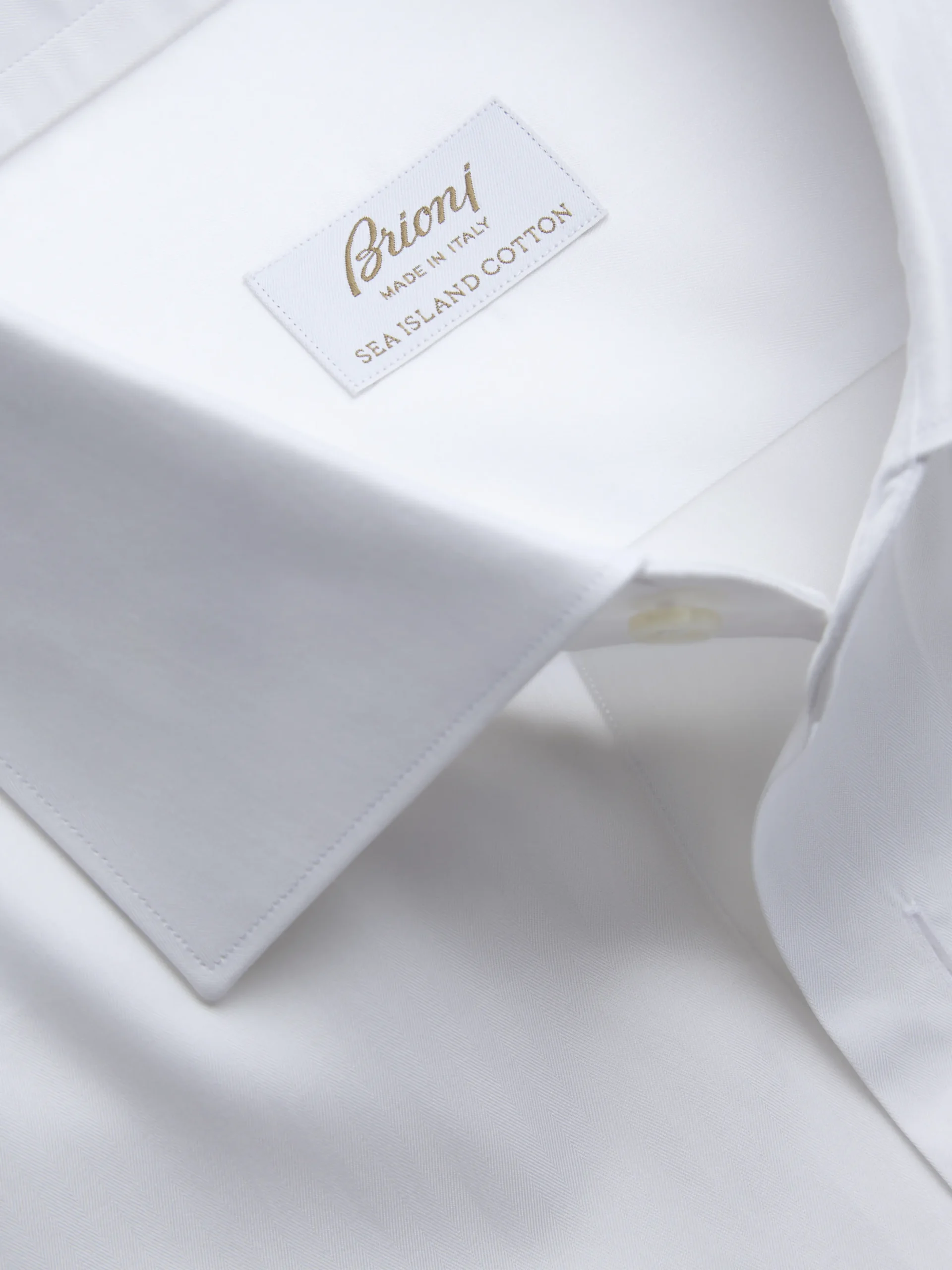 Essential white Sea Island cotton formal shirt