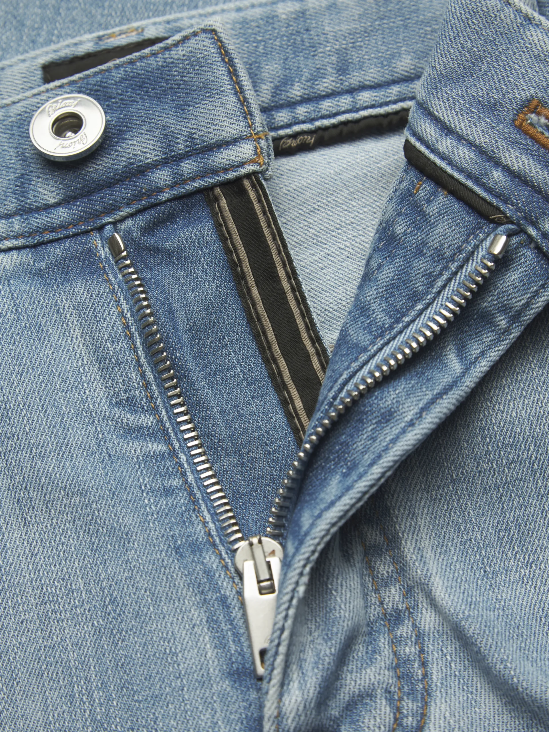 Light blue organic stretch cotton Meribel jeans