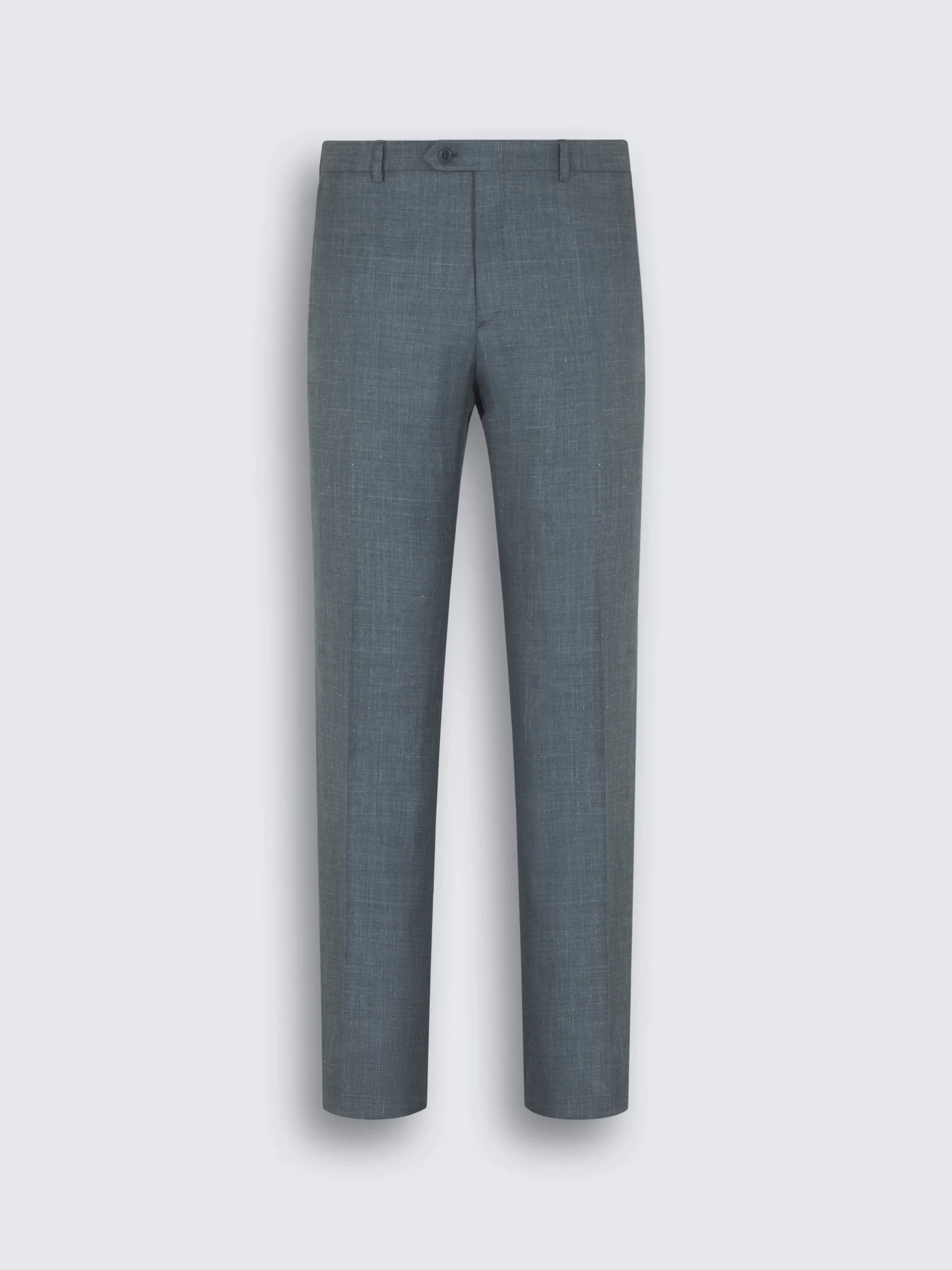 Light blue silk, cashmere and linen slab twill Ravello jacket