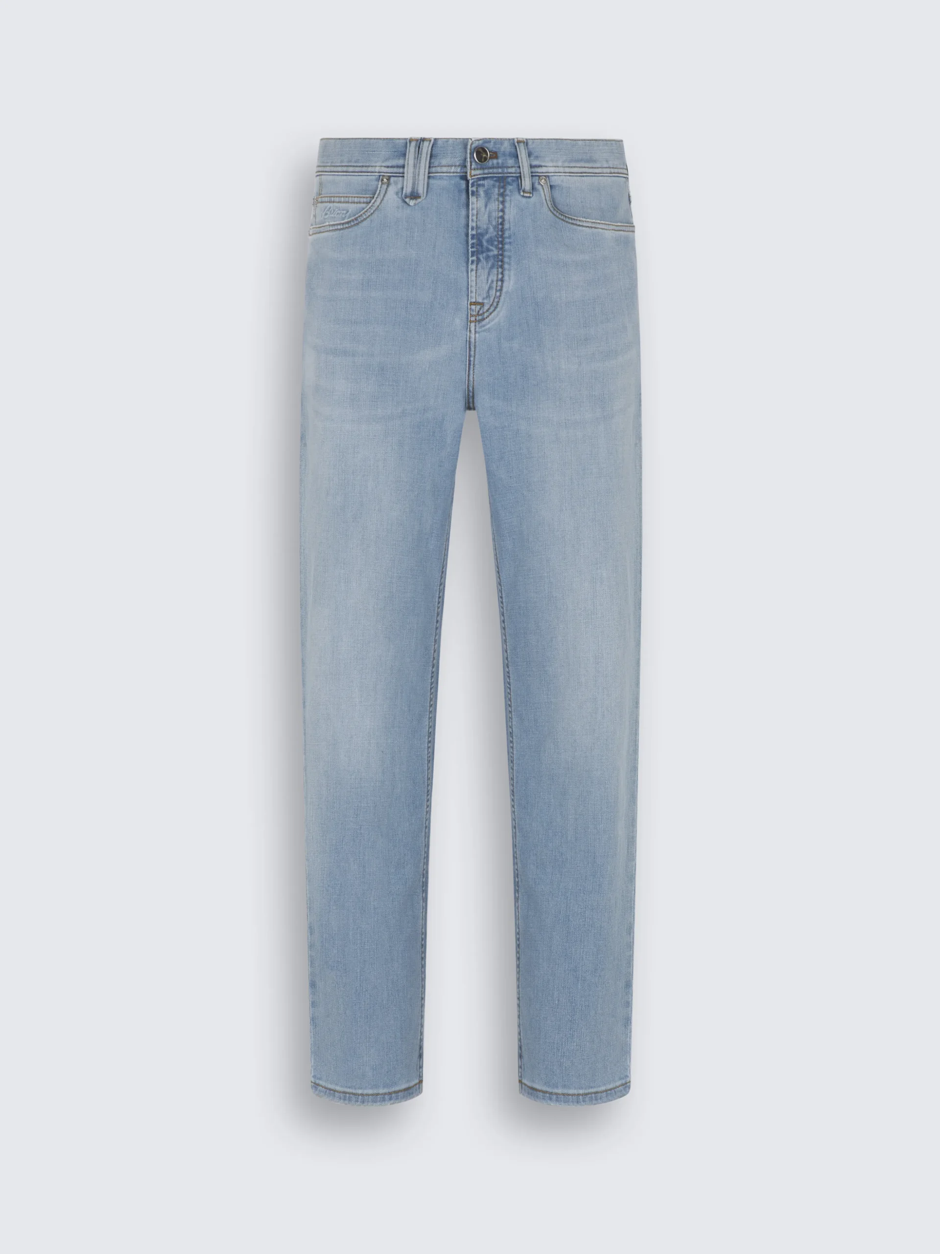 Light blue stretch cotton Merano jeans