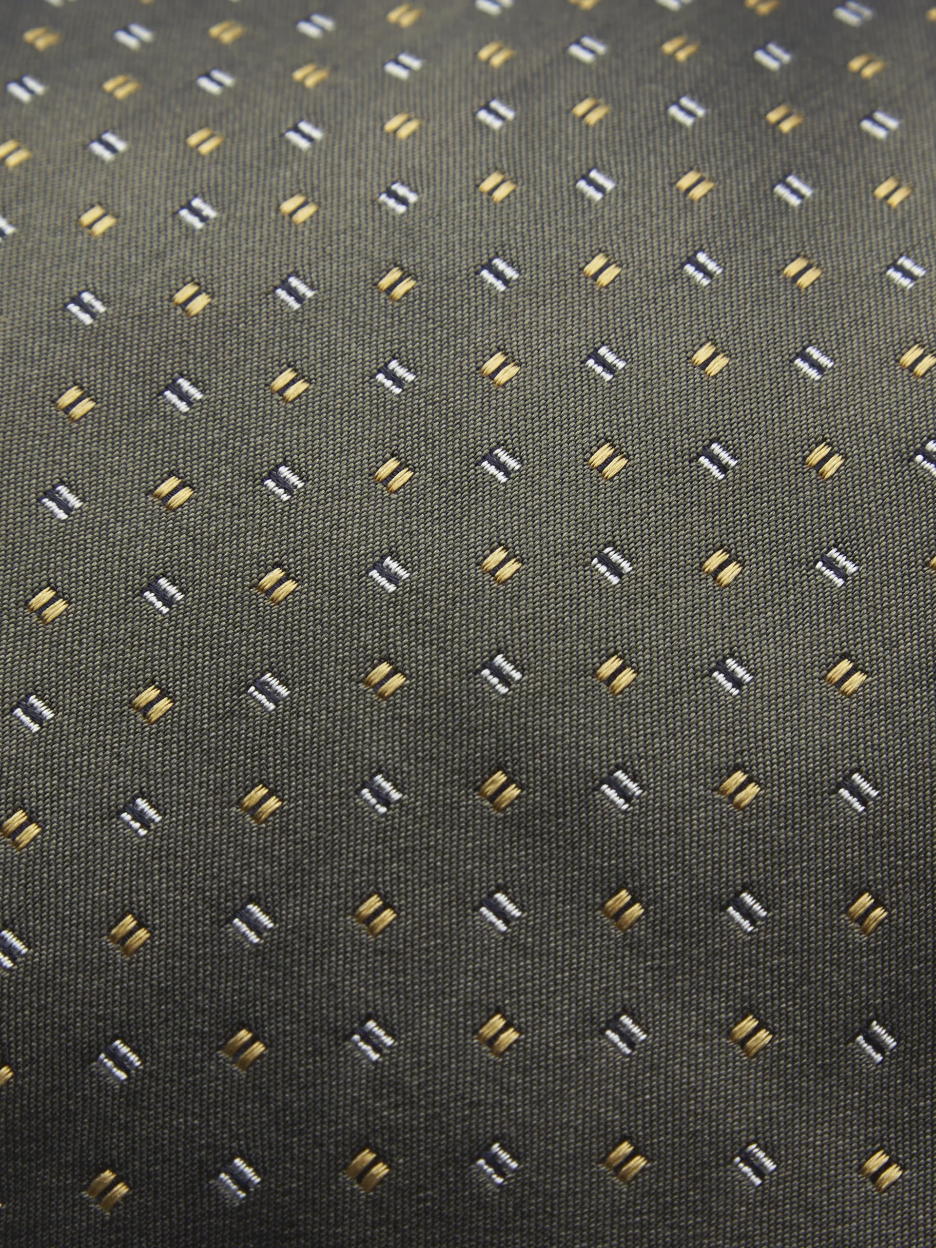 Light brown and grey silk dégradé tie