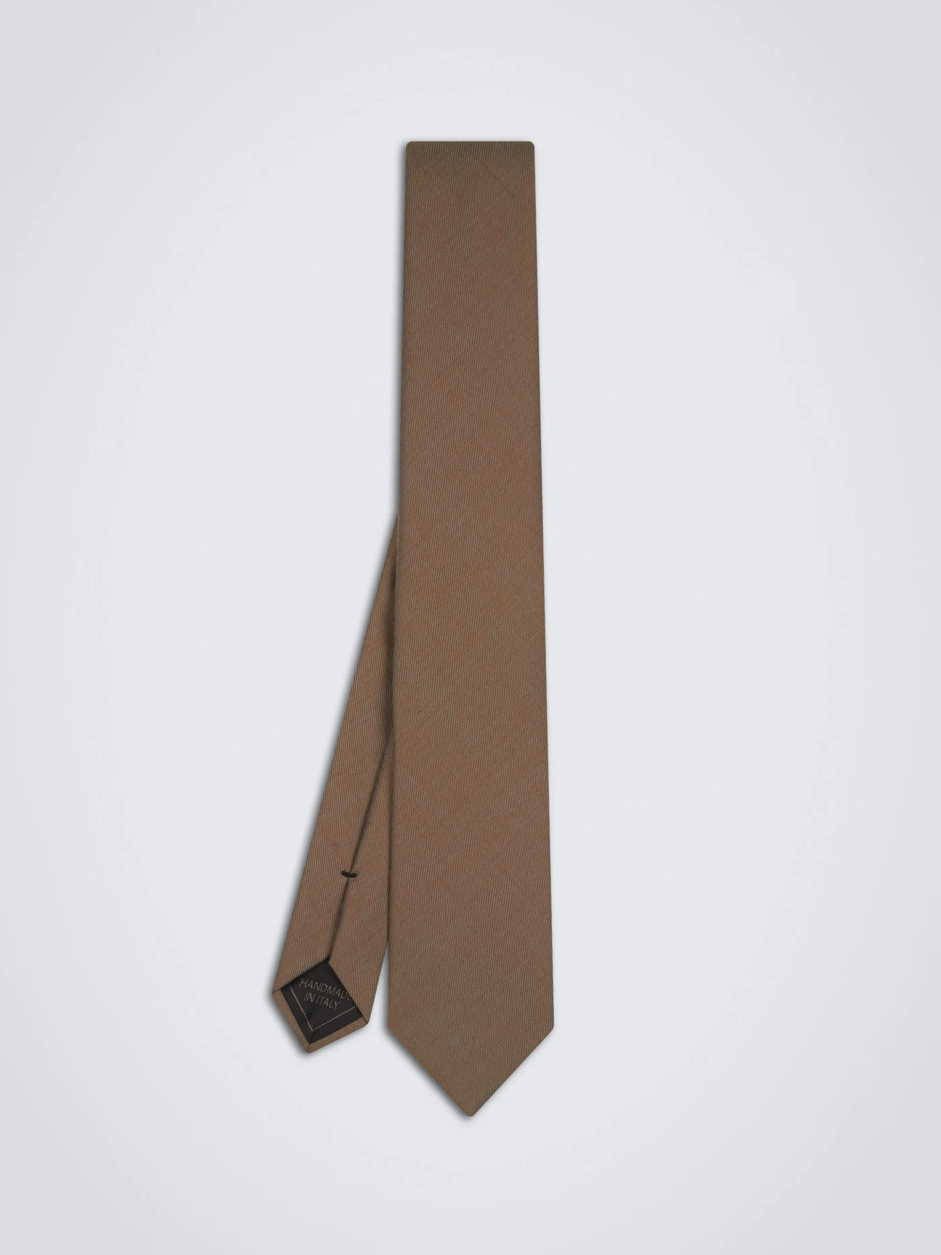 Light brown iridescent Super 150's wool tie