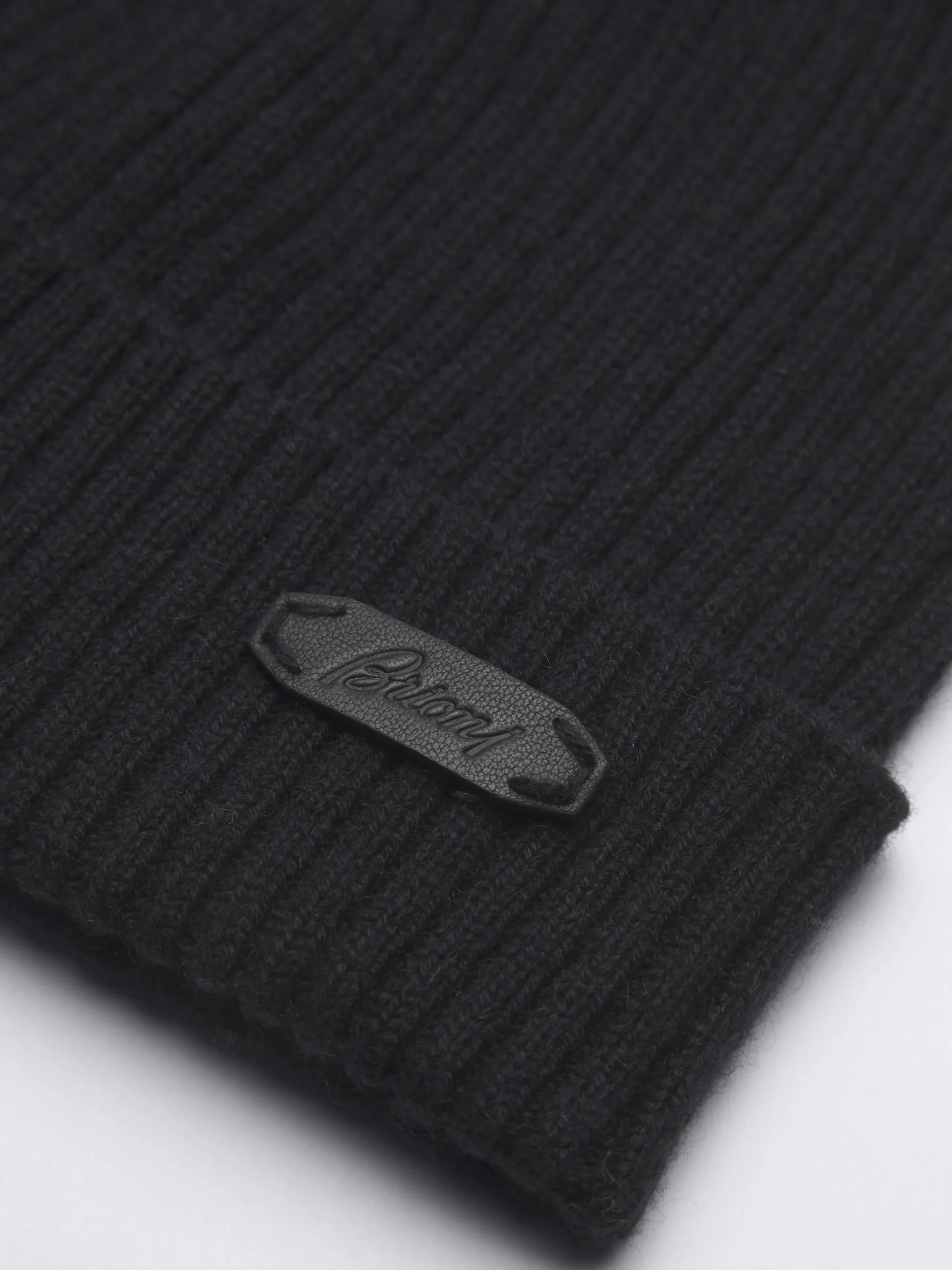 Midnight blue cashmere beanie