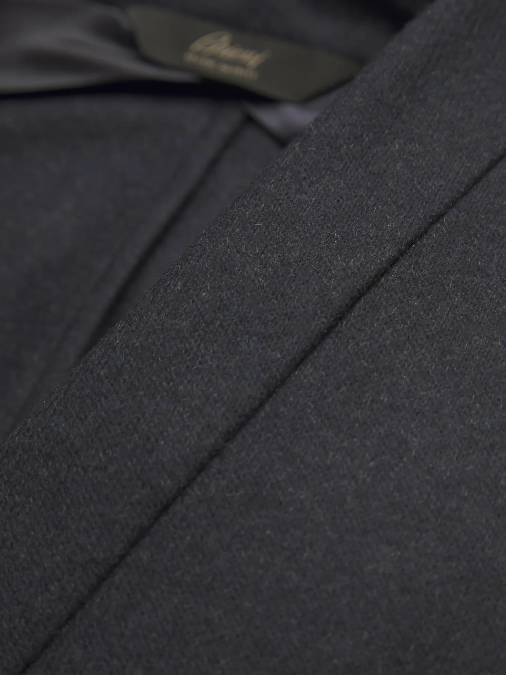Midnight blue cashmere jersey Jardigan