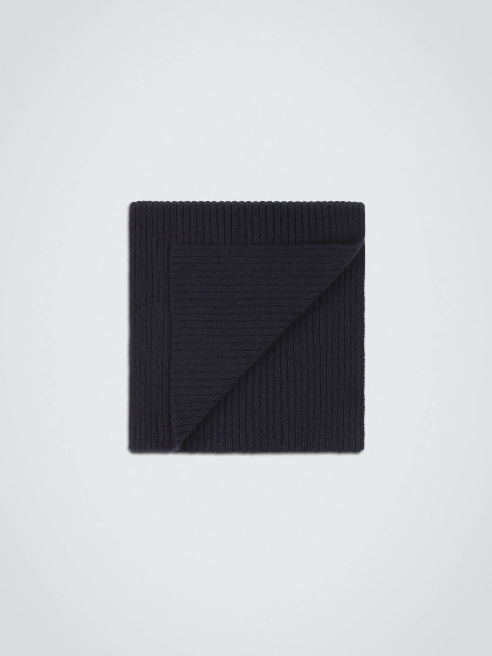 Midnight blue cashmere scarf
