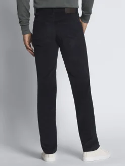 Midnight blue cotton corduroy Chamonix jeans