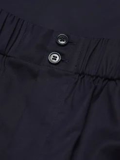 Midnight blue Ventiquattro organic cotton twill boxer shorts
