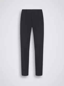 Navy blue cotton gabardine Journey trousers