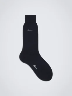 Navy blue socks