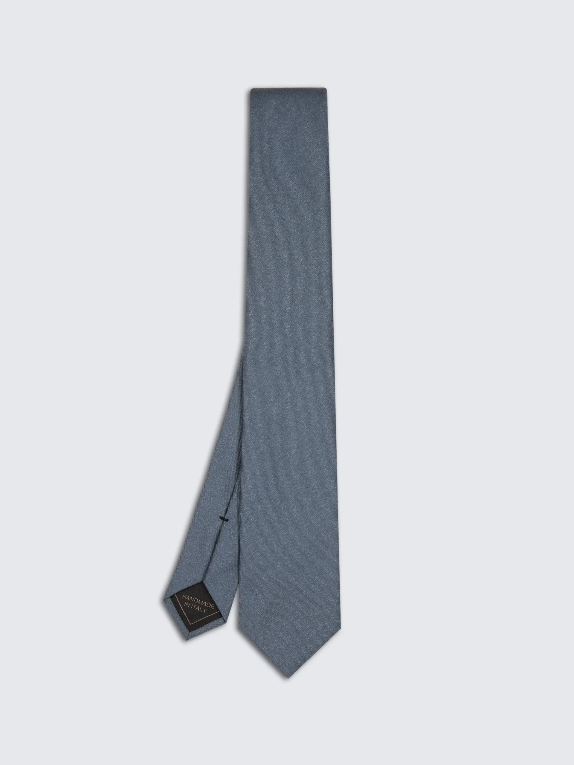 Navy blue Super 150's wool sharskin Journey trousers